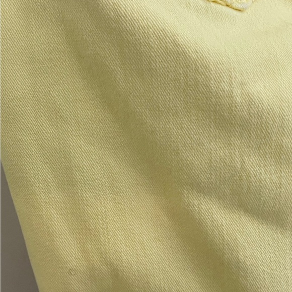 Tommy Hilfiger Banana Yellow Straight Leg Jeans bootcut coastal chic preppy fall - Picture 8 of 9